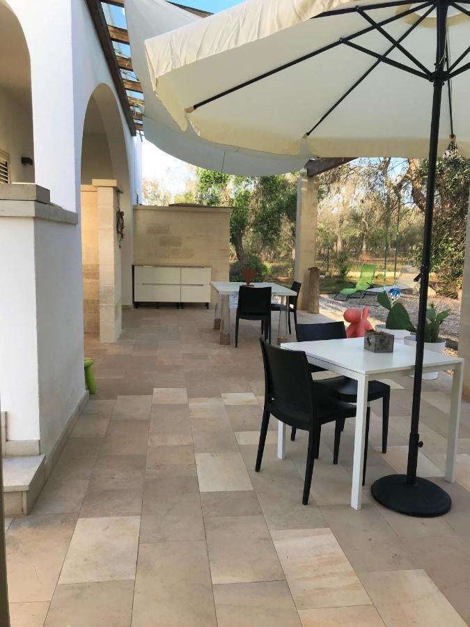 Tenuta Valle Dell Idro Otranto Con Piscina Casamassella Luaran gambar