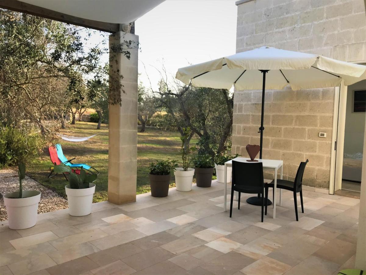 Tenuta Valle Dell Idro Otranto Con Piscina Casamassella Luaran gambar