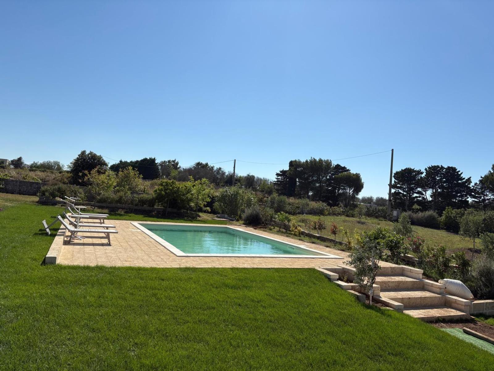 Tenuta Valle Dell Idro Otranto Con Piscina Casamassella Luaran gambar